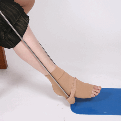 Strømpe på/avtrekker kompresjonstrømpe